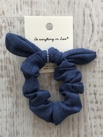 Golden Stella Solid Bow Scrunchie Set
