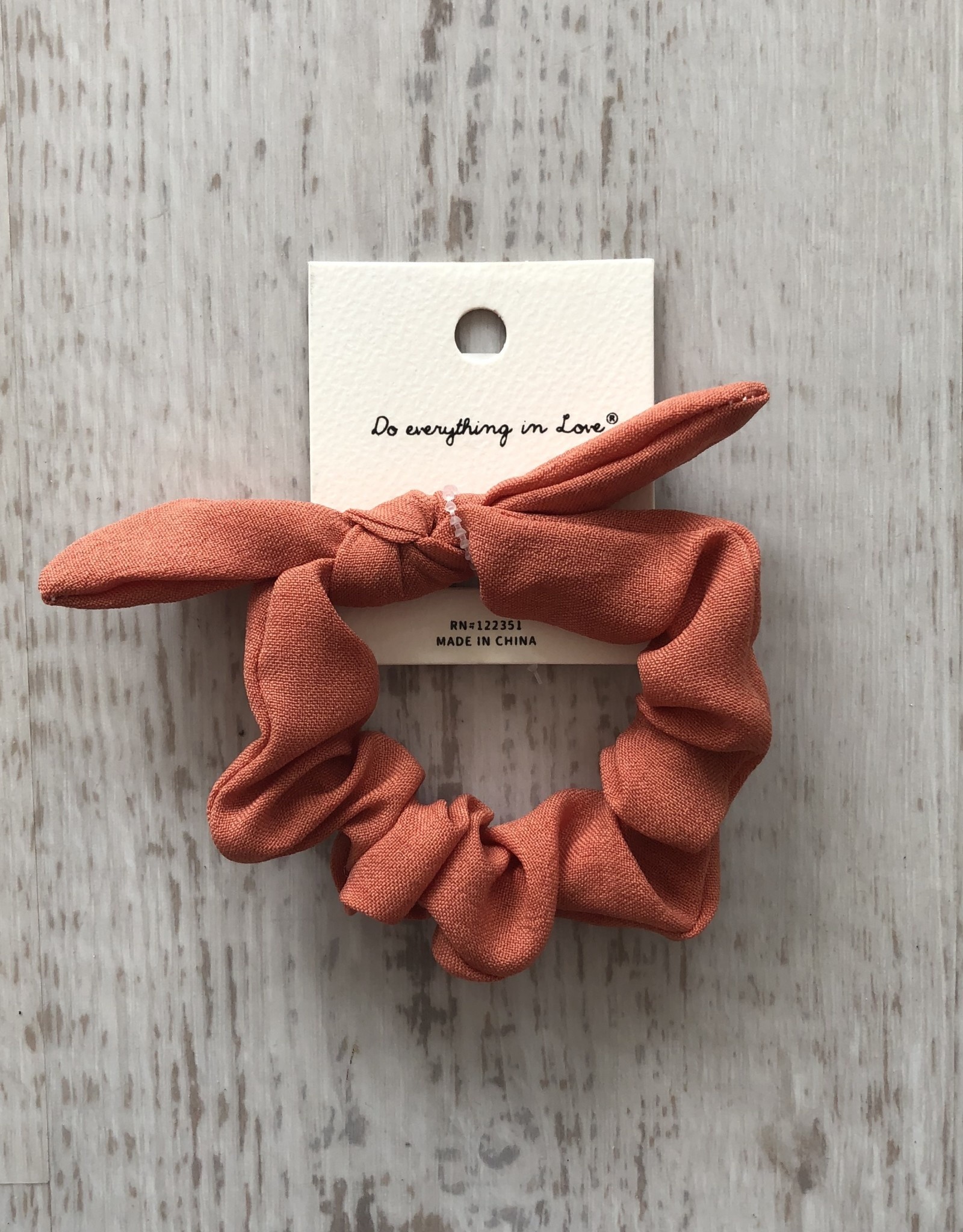 Golden Stella Solid Bow Scrunchie Set