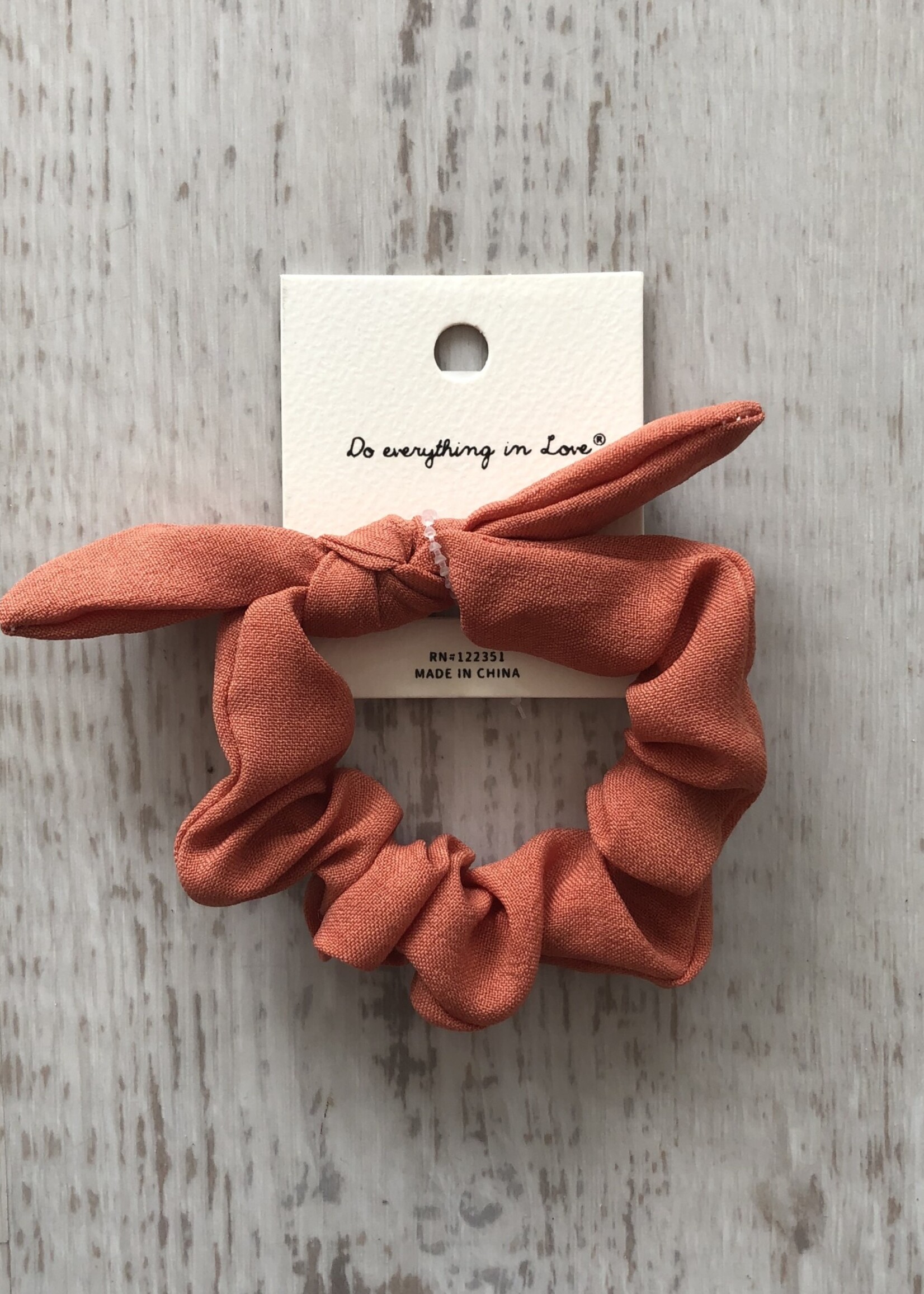 Golden Stella Solid Bow Scrunchie Set