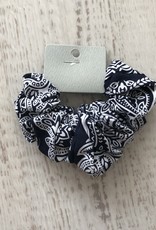 Golden Stella Paisley Hair Scrunchie