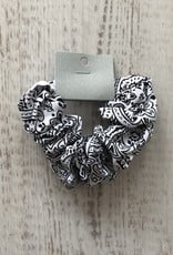 Golden Stella Paisley Hair Scrunchie