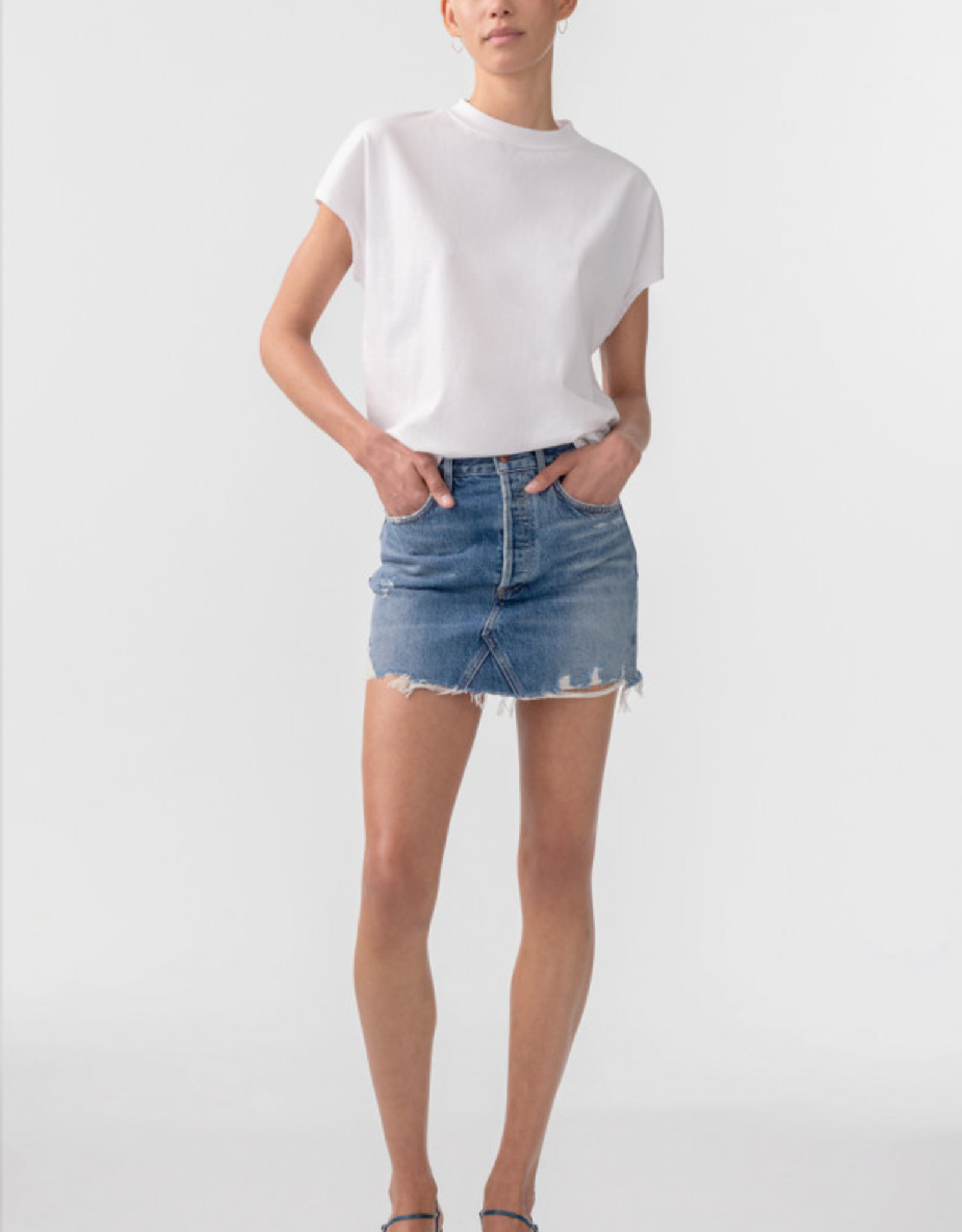 agolde mini skirt - Main Image