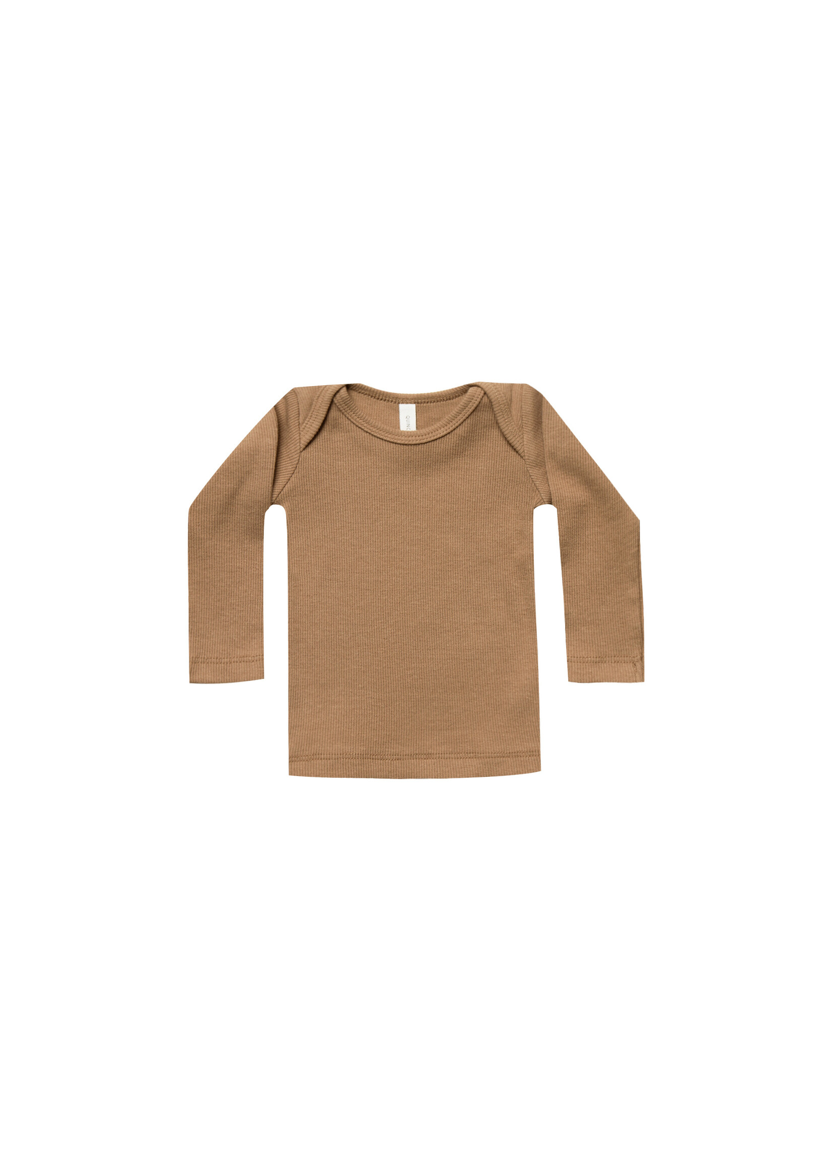 Quincy Mae Ribbed Longsleeve Lap Tee