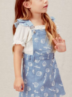 Lil Lemons SWEET OVERALL DRESS