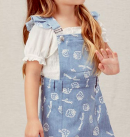 Lil Lemons SWEET OVERALL DRESS