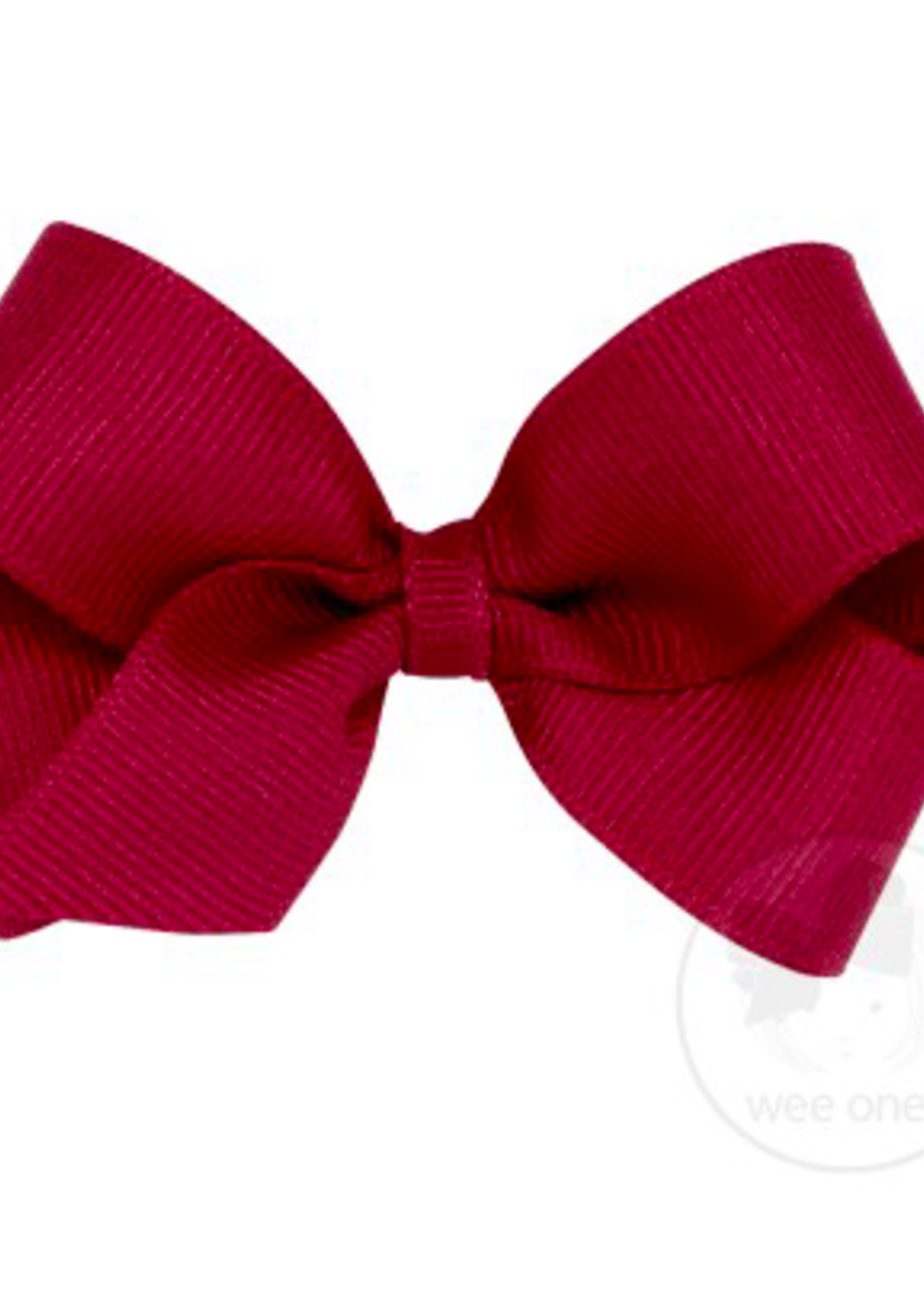Pink Chicken Mini Grosgrain Bow