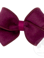 Wee Ones Small Corduroy Overlay Bow
