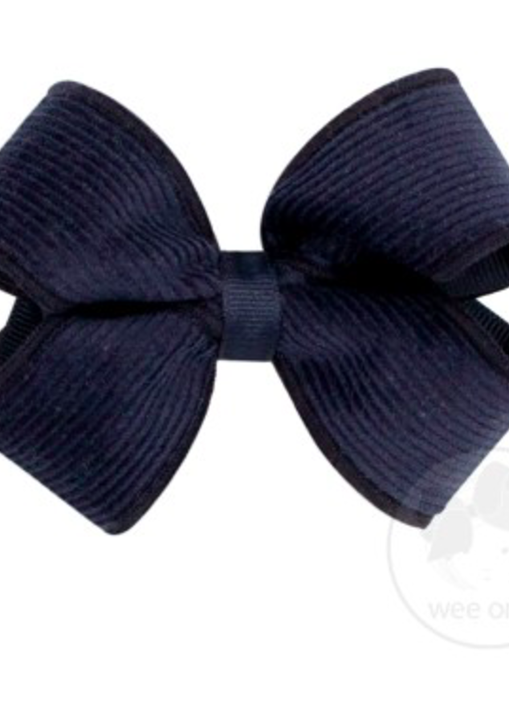 Wee Ones Small Corduroy Overlay Bow