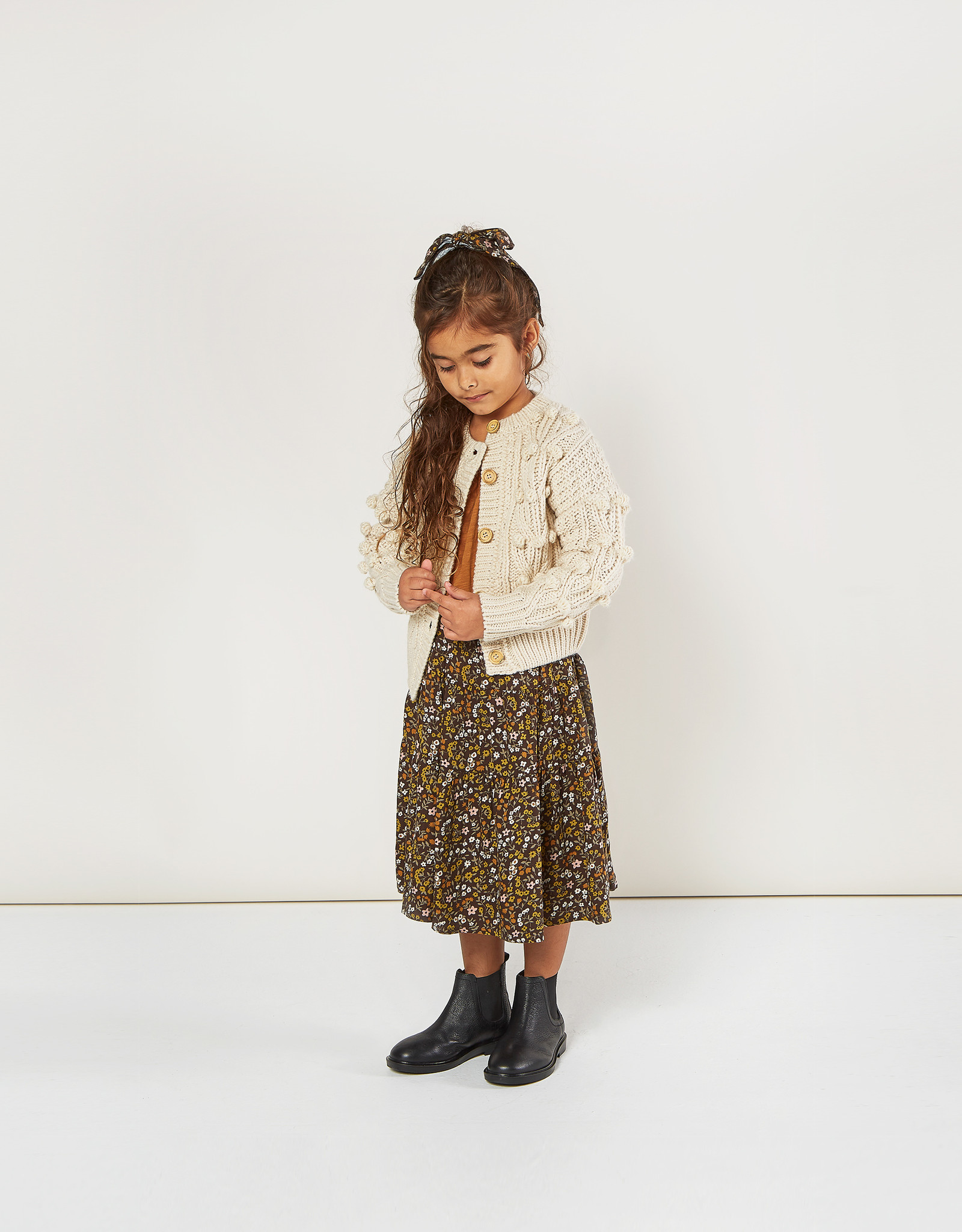 cardigan with bobbles