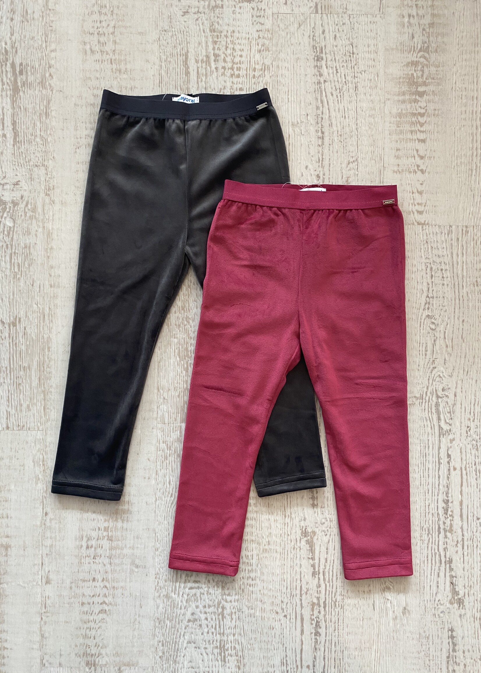 Mayoral Velvet Leggings