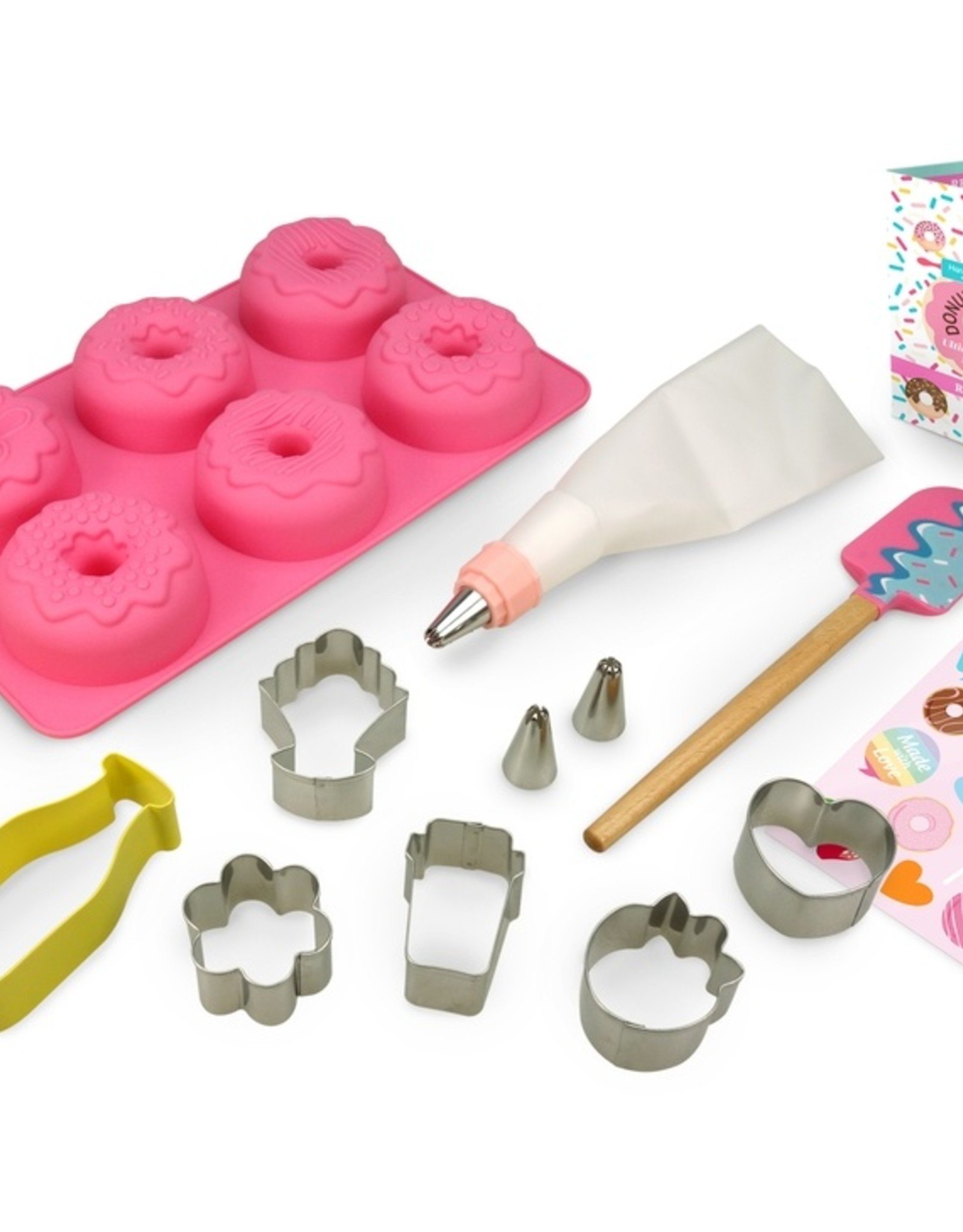 OMG Giant Donut Baking Kit Cake Decorating Supplies - Apron Heroes