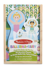 Melissa & Doug Magnetic Dress-Up Play Set- Ballerina/Fairy