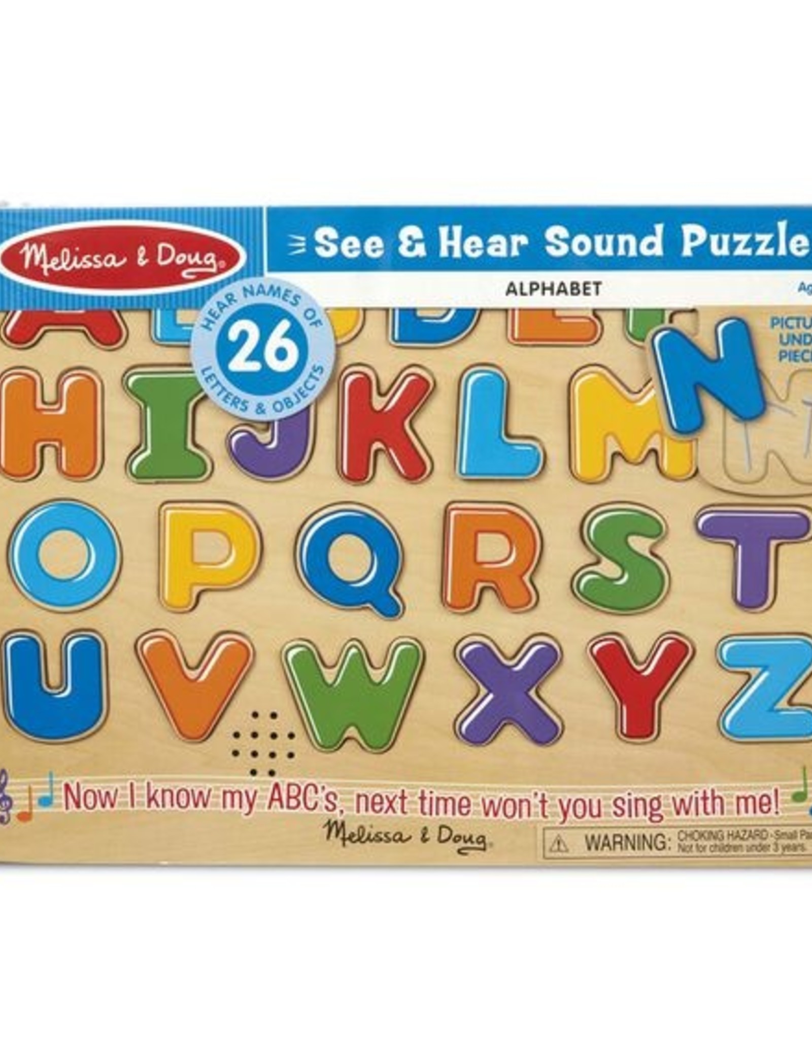 Melissa & Doug Alphabet Sound Puzzle