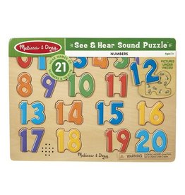 Melissa & Doug Numbers Sound Puzzle