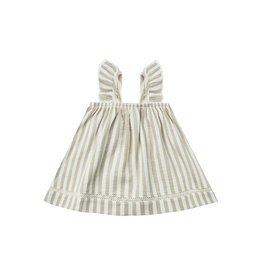 Quincy Mae Woven Ruffle Tube Dress