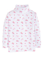 Little English Vintage Bicycle Printed Turtleneck