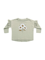 Rylee + Cru Ruffle Longsleeve Tee