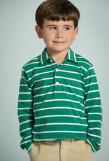 Little English Long Sleeve Striped Polo