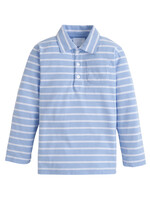 Little English Long Sleeve Striped Polo