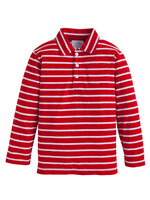 Little English Long Sleeve Striped Polo
