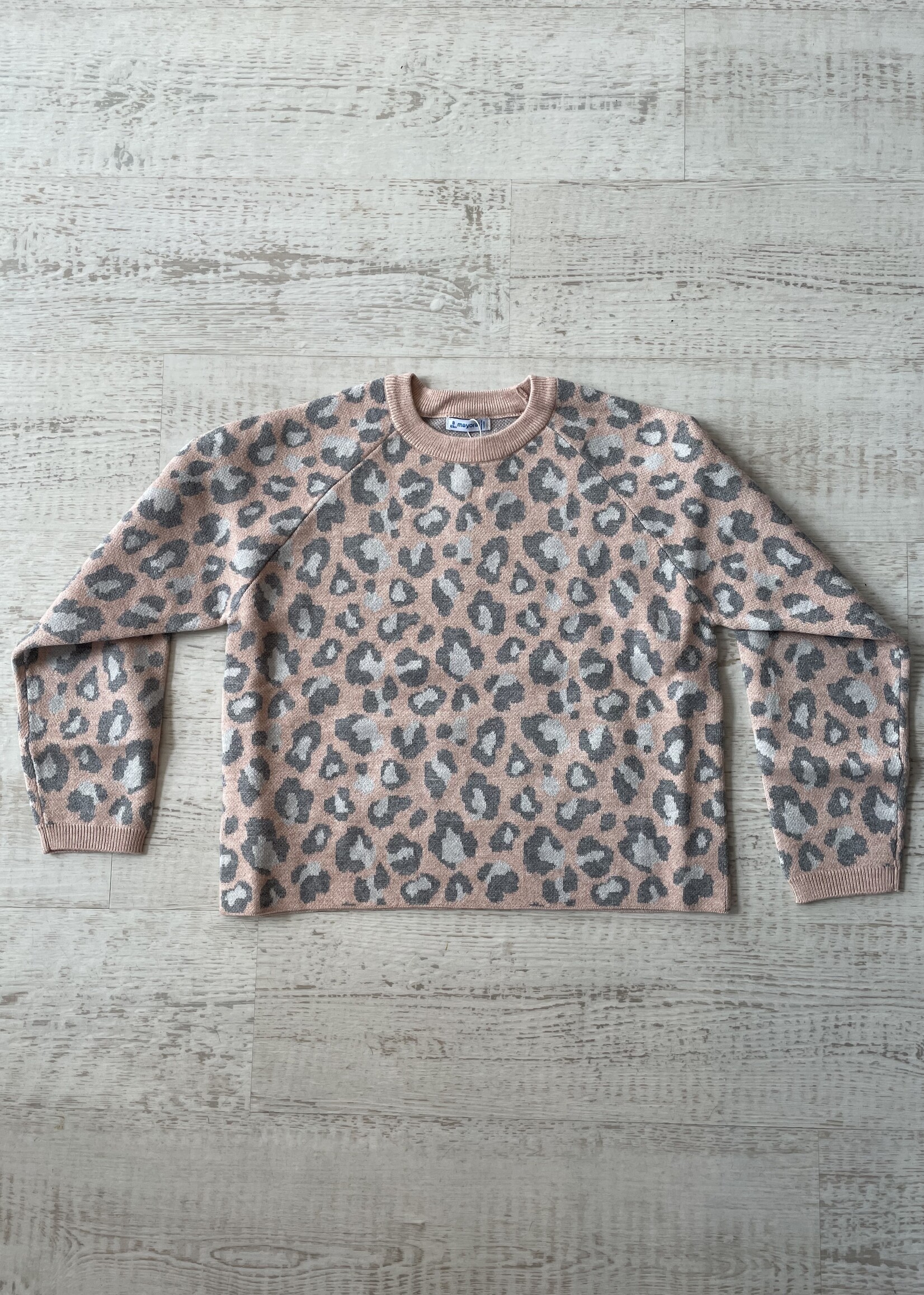Mayoral Leopard Print Sweater