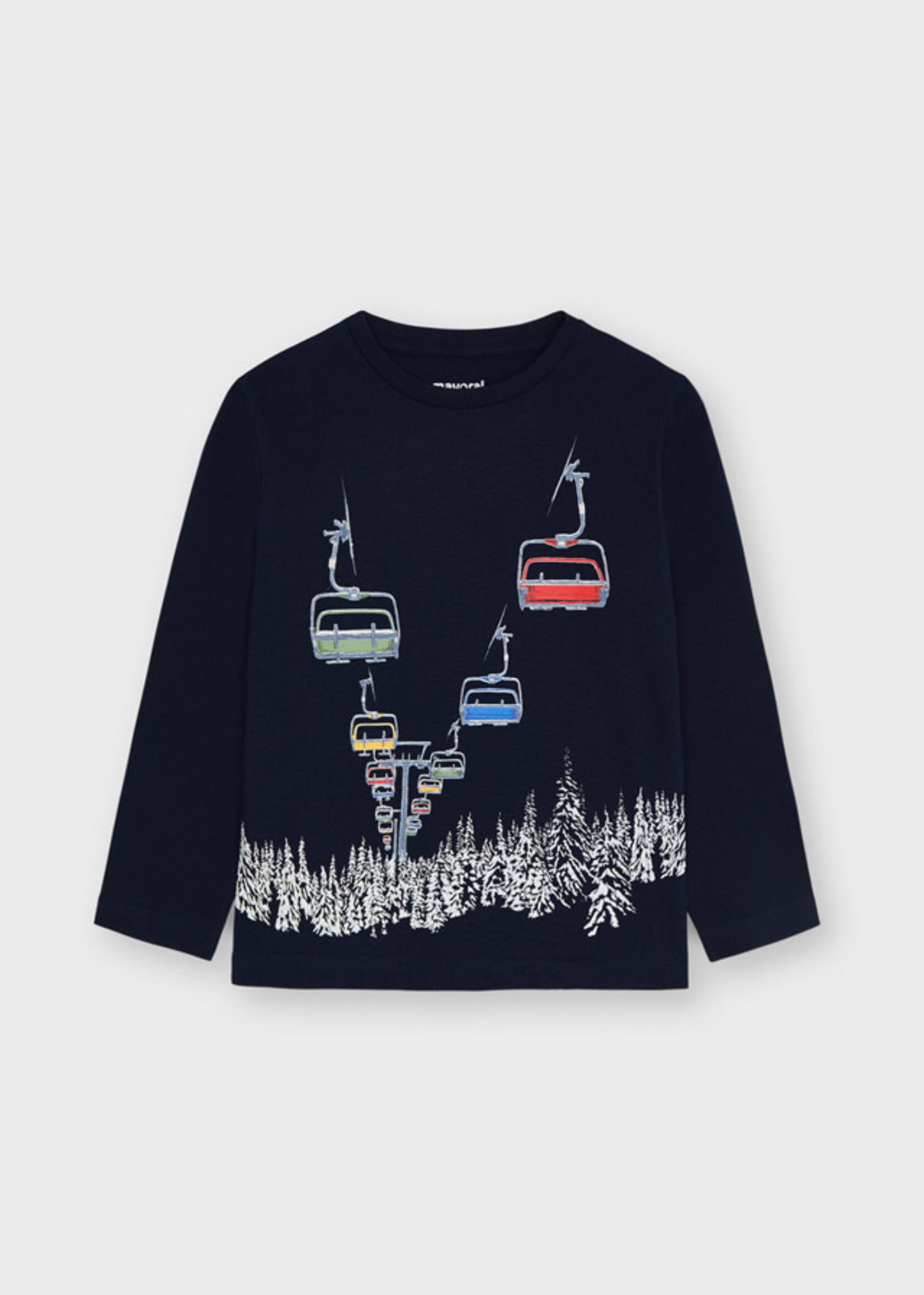 Mayoral Ecofriends L/S Glow In The Dark Tee