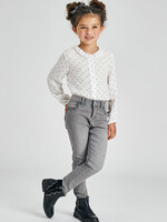 Mayoral Ruffle Pocket Skinny Pant