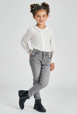 Mayoral Ruffle Pocket Skinny Pant