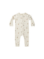 Rylee + Cru Organic Long John  Pajamas