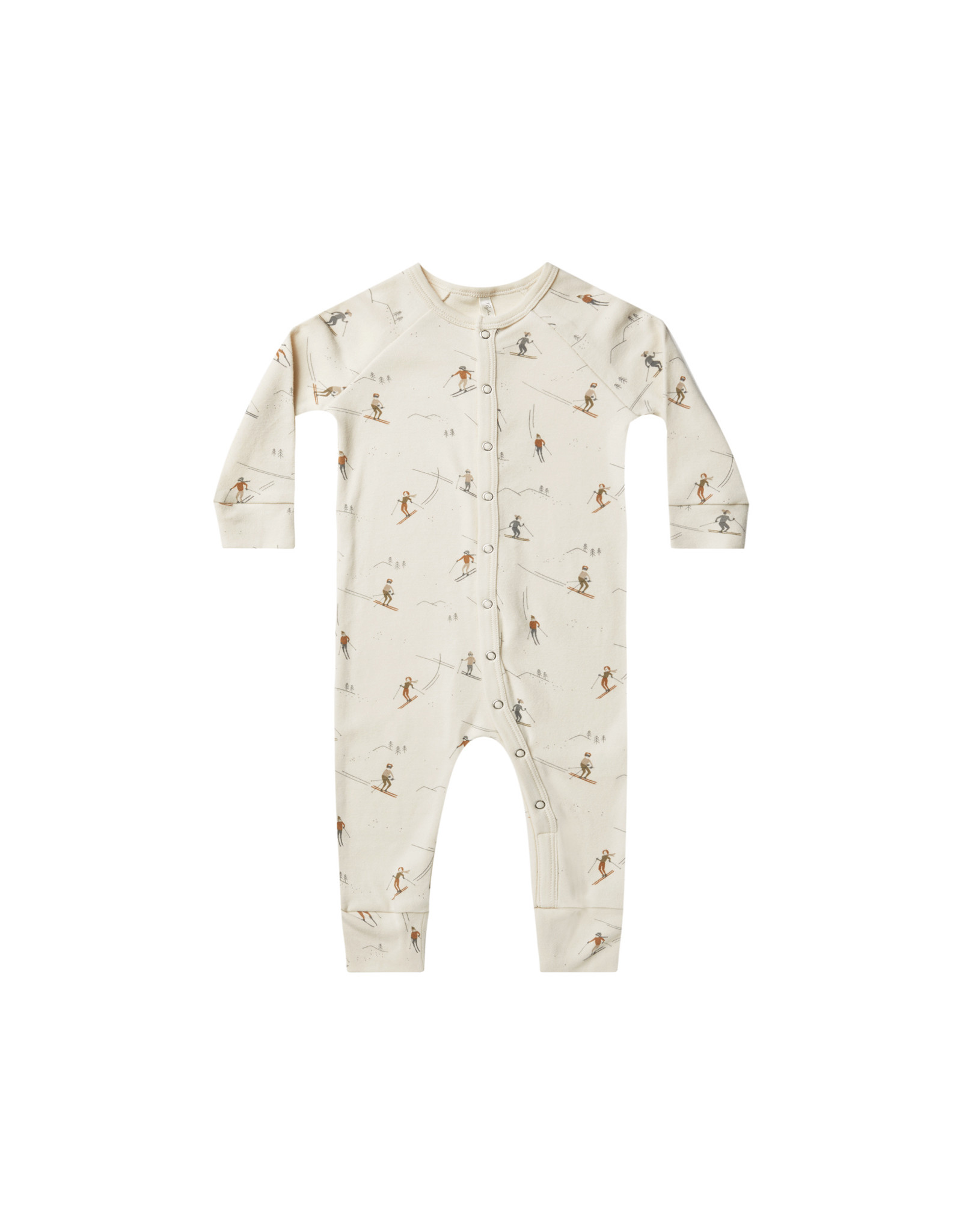 Rylee + Cru Organic Long John  Pajamas