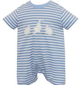 Claire and Charlie BUNNIES ROMPER