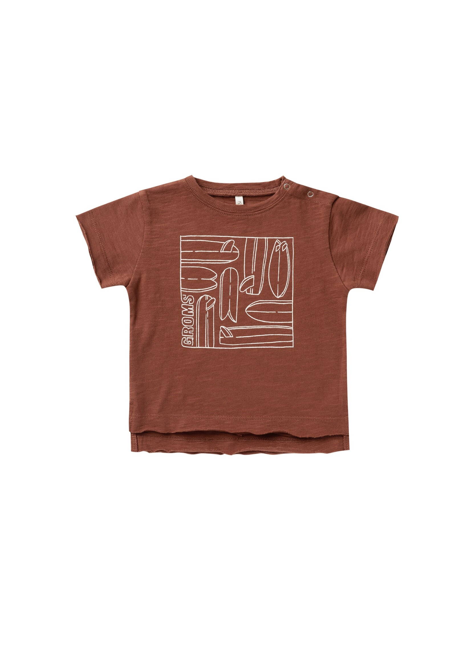 Rylee + Cru Raw Edge Tee
