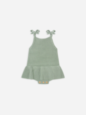 アメリMEDI RUFFLE KNIT ROMPERSブラックM新品未使用品 MEDI RUFFLE KNIT ROMPERS (col.BLK / BRN) ー5.13(Tue) 全面