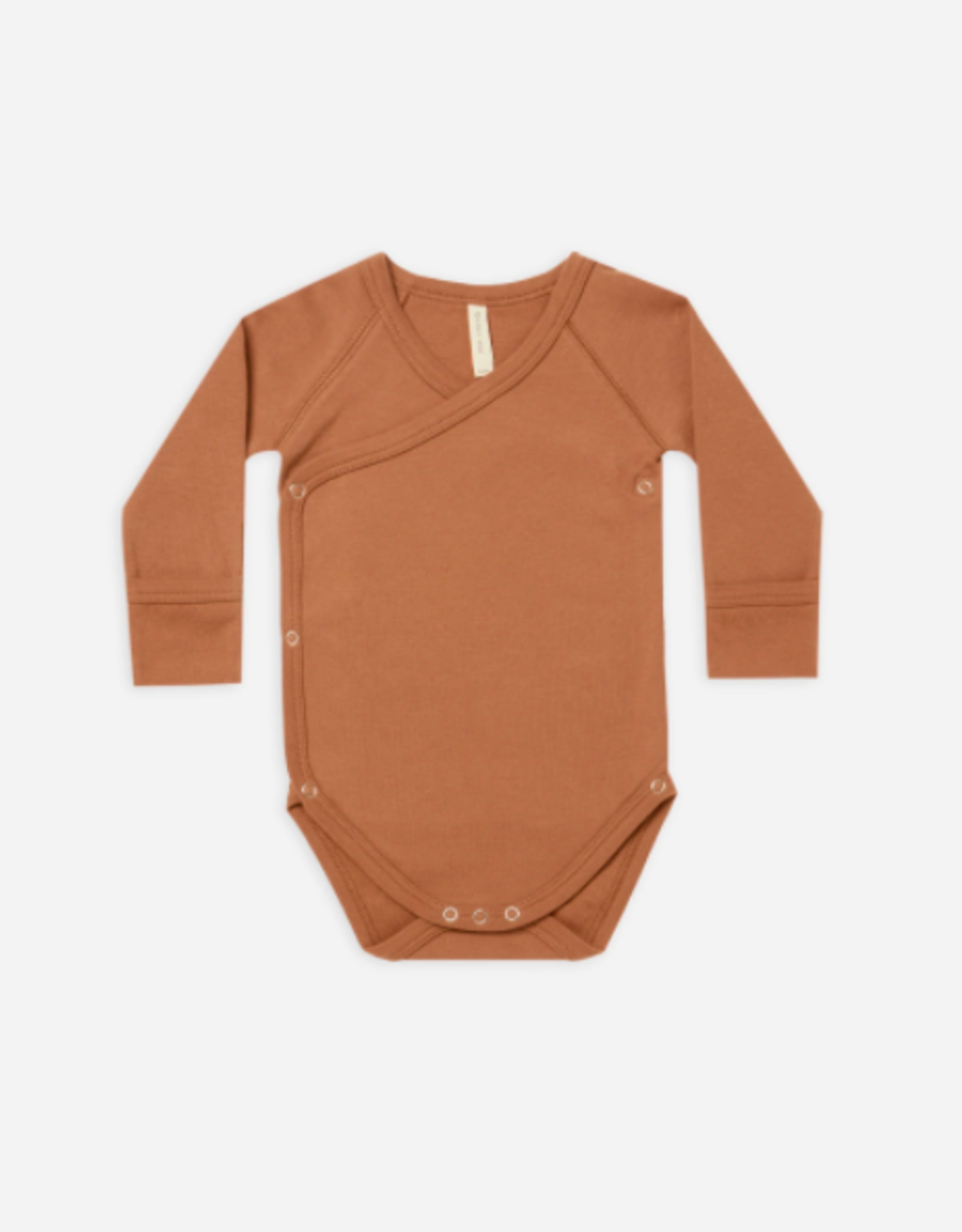 Quincy Mae Side-Snap Bodysuit