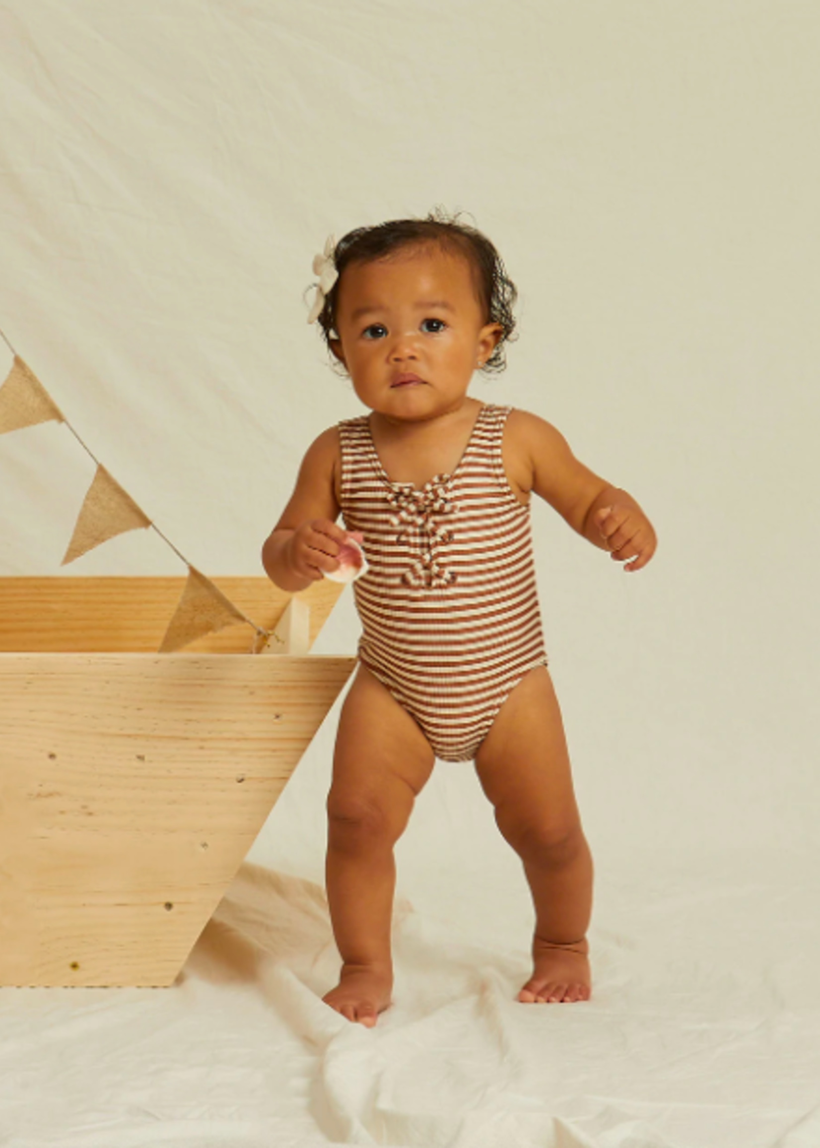 Rylee + Cru Lace up One-Piece