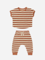 Quincy Mae Terry Tee + Pant Set