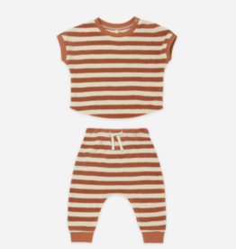 Quincy Mae Terry Tee + Pant Set