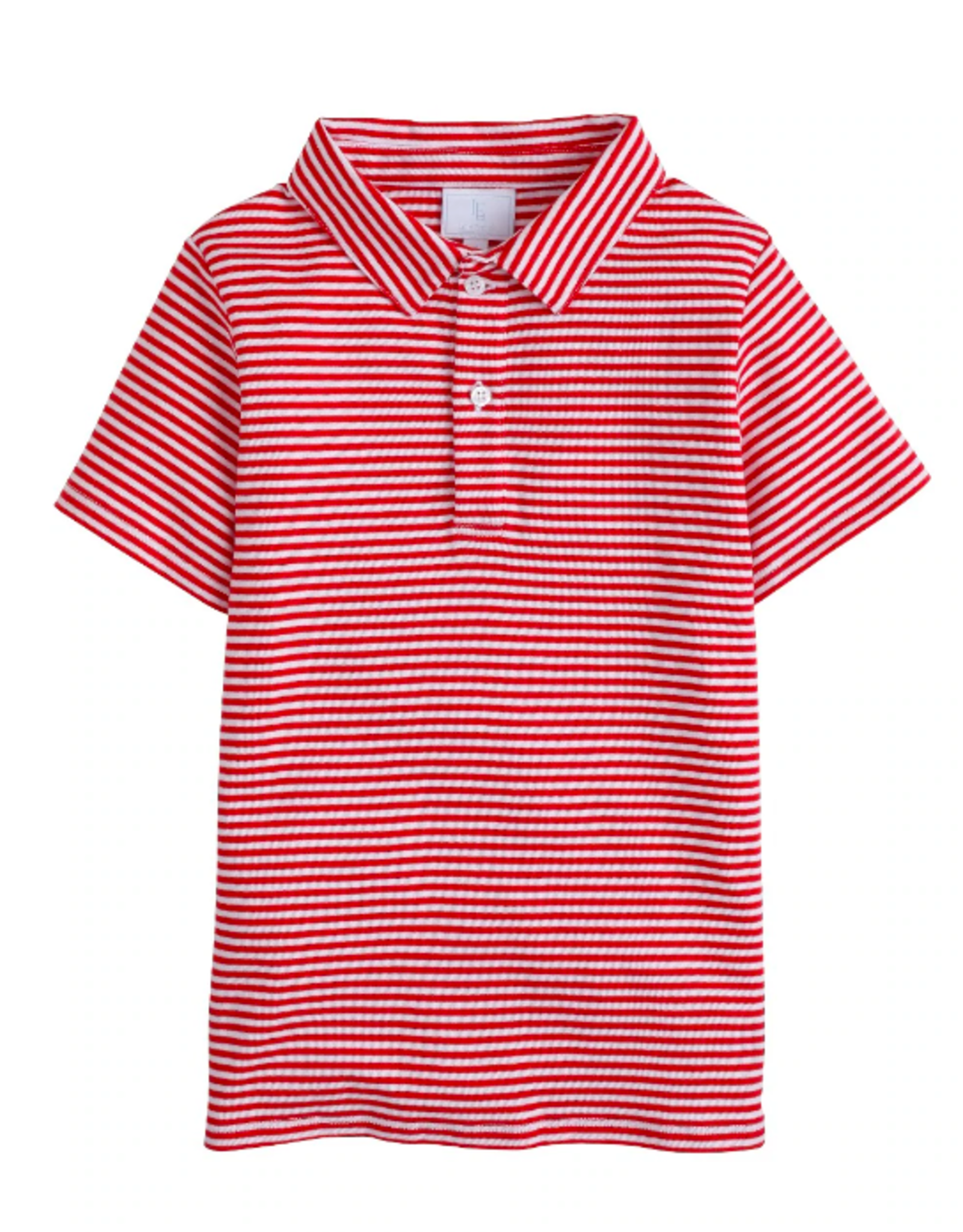 Little English Short Sleeve Striped Polo