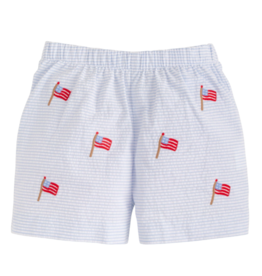 Little English Embroidered Basic Short