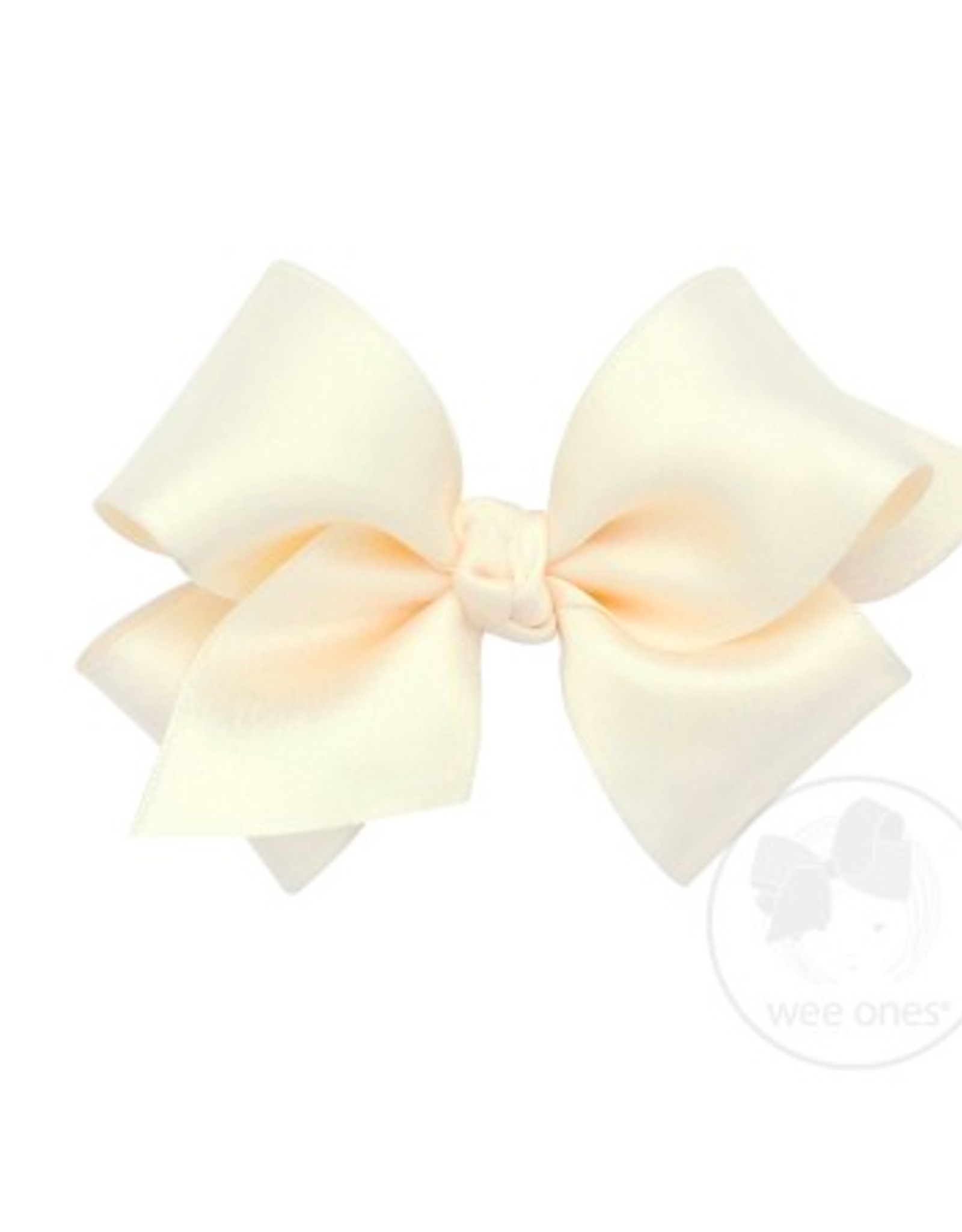 Wee Ones Small Classic French Satin Bow
