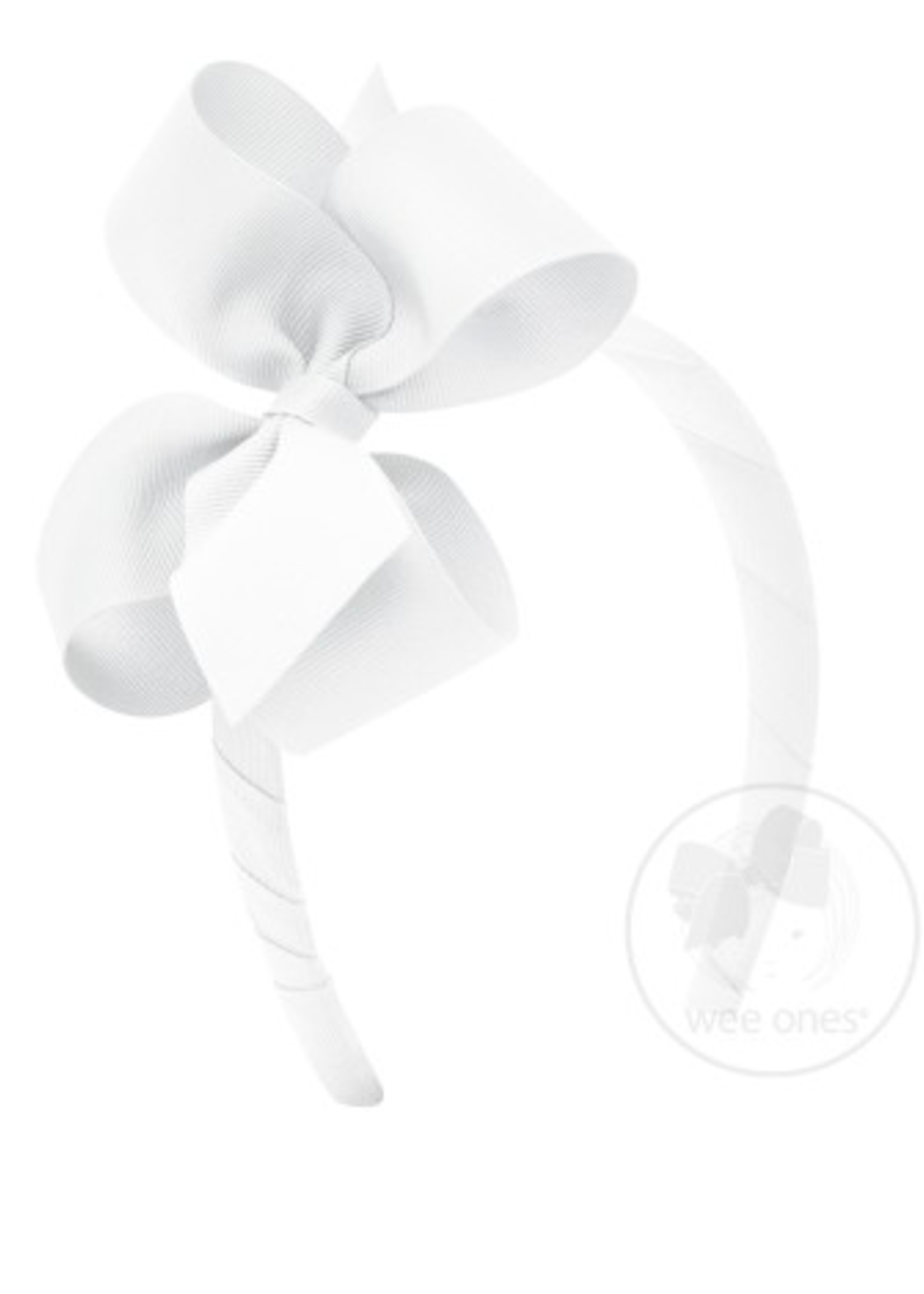 Wee Ones Medium Classic Grosgrain on Headband