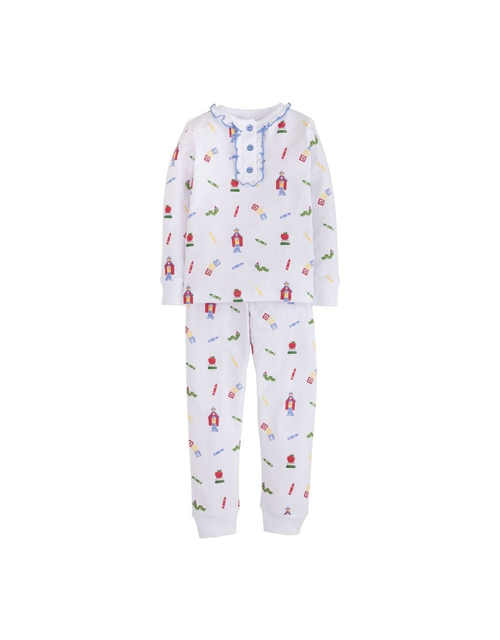 Little English Girl Printed Jammies