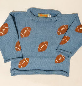 Football Roll Neck Sweater