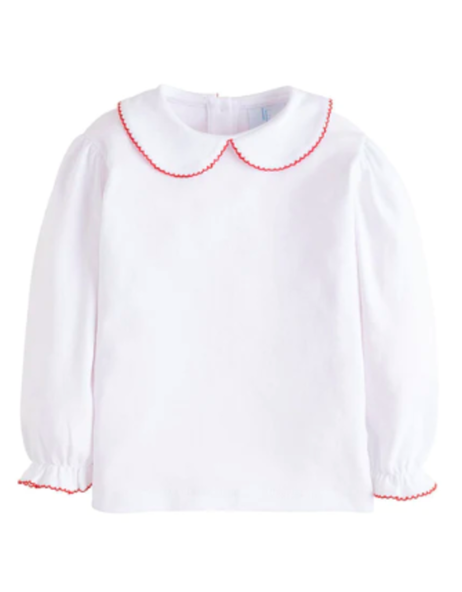 Little English Girl's Peter Pan Blouse