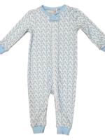 James and Lottie Boys One Piece Zip Up Jammies