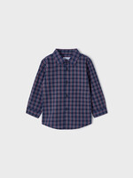 Mayoral checkered long sleeved shirt