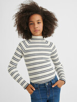 Mayoral Ribbed high neck T-shirt