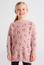 Mayoral Heart knitted dress