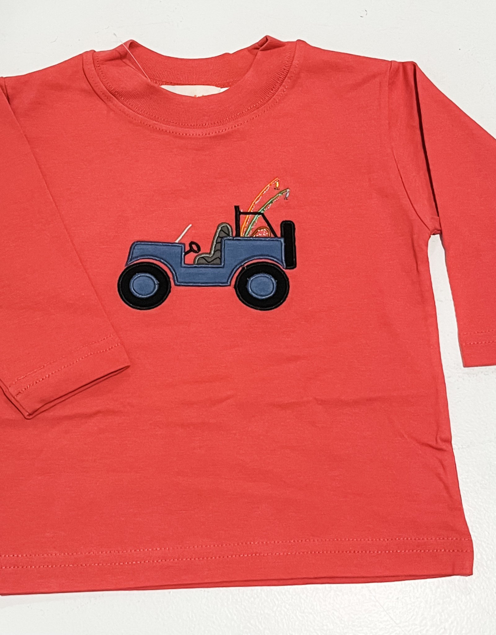 Luigi Kids L/S T-Shirt Jeep w/Fishing Rods