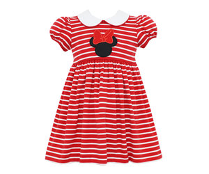 knee length dresses for ladies Vintage Minnie Mouse Twirly Dress kids 6 – Nostalgic Baby Vintage